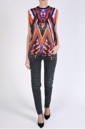Distressed skinny jeans, zdjęcie 2 Distressed skinny jeans od Balmain